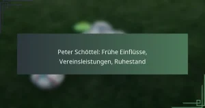 Peter Schöttel: Frühe Einflüsse, Vereinsleistungen, Ruhestand