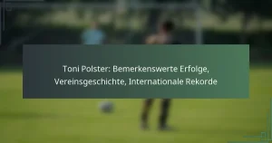 Toni Polster: Bemerkenswerte Erfolge, Vereinsgeschichte, Internationale Rekorde
